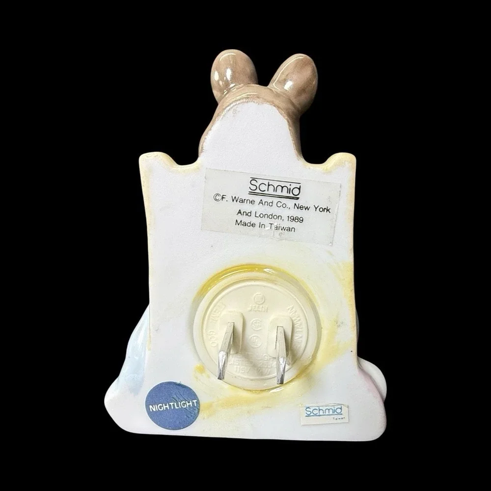 Schmid Beatrix Potter Plug In Night light Hunca Munca Works